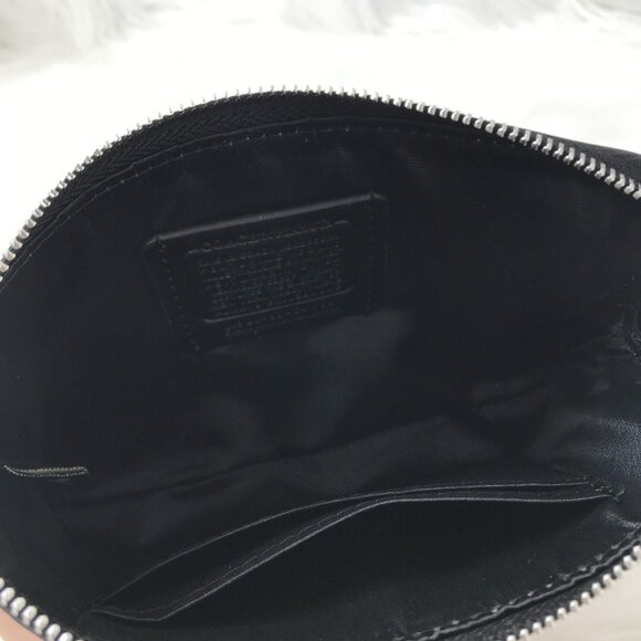 NWT Coach X Peanuts Corner Zip Wristlet Wallet With Snoopy & Woodstock - Picture 6 of 7